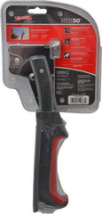 Arrow - Manual Hammer Tacker - 5/16, 3/8, 1/2" Staples, Silver & Gray, Steel with Chrome Finish - Americas Industrial Supply