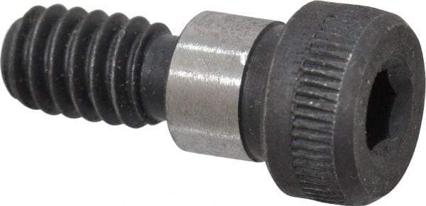 Value Collection - 5/16" Shoulder Diam x 1/4" Shoulder Length, 1/4-20 UNC, Hex Socket Shoulder Screw - 4140 Alloy Steel, Uncoated, 7/32" Head Height x 7/16" Head Diam - Americas Industrial Supply