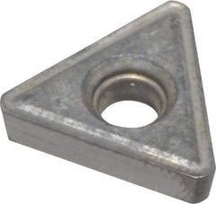Interstate - TT323 Grade I55 Carbide Turning Insert - Uncoated, 60° Triangle, 3/8" Inscr Circle, 1/8" Thick, 3/64" Corner Radius - Americas Industrial Supply