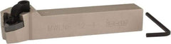 Iscar - MWLN, Right Hand Cut, 3/4" Shank Height x 3/4" Shank Width, Negative Rake Indexable Turning Toolholder - 4-1/2" OAL, WN..43. Insert Compatibility, Series Isoturn - Americas Industrial Supply