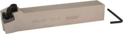 Iscar - MWLN, Right Hand Cut, 1" Shank Height x 1" Shank Width, Negative Rake Indexable Turning Toolholder - 6" OAL, WN..43. Insert Compatibility, Series Isoturn - Americas Industrial Supply