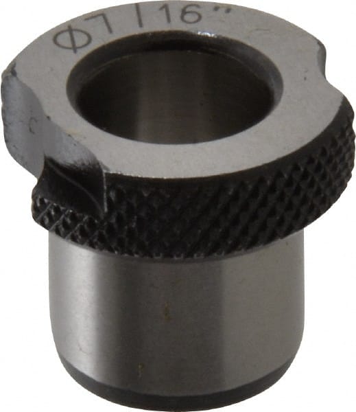 Boneham - Type SF, 7/16" Inside Diam, Head, Slip Fixed Drill Bushing - Americas Industrial Supply