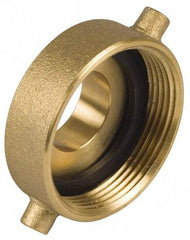 EVER-TITE Coupling Products - 3 FNPS x 2-1/2 MNST Hydrant Adapter - Brass - Americas Industrial Supply