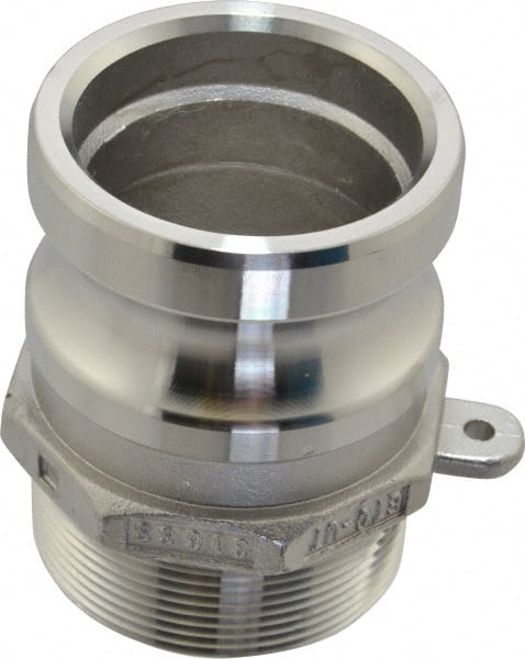 EVER-TITE Coupling Products - 2" x 2" Cam & Groove Male Adapter Male NPT Thread - Americas Industrial Supply