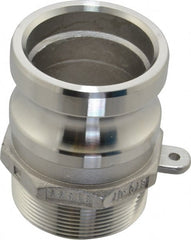 EVER-TITE Coupling Products - 2" x 2" Cam & Groove Male Adapter Male NPT Thread - Americas Industrial Supply