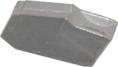 Hertel - MGTN2 HT10 Grade, 0.087" Cutting Width, Carbide Cutoff Insert - 0° Neutral Lead Angle - Americas Industrial Supply