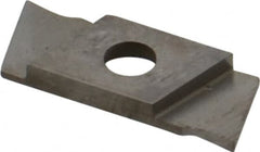 NIKCOLE MINI-SYSTEMS - GIE1 0.0394" Cutting Width, Carbide Cutoff Insert - 7° Left Hand Lead Angle, TiN Coated - Americas Industrial Supply