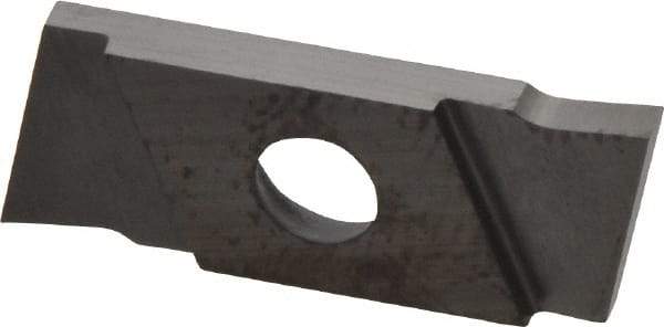 NIKCOLE MINI-SYSTEMS - GIE1.5 0.0591" Cutting Width, Carbide Cutoff Insert - 0° Neutral Lead Angle, TiN Coated - Americas Industrial Supply