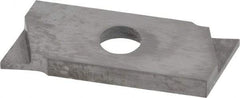 NIKCOLE MINI-SYSTEMS - GIE 0.8mm Cutting Width Carbide Grooving Insert - 2.54mm Max Depth of Cut, Right Hand - Americas Industrial Supply