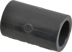 Value Collection - 3/8" PVC Plastic Pipe Coupling - Schedule 80, Slip End Connections - Americas Industrial Supply