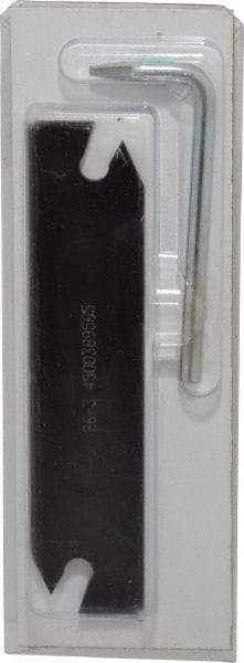Hertel - 1.02" Blade Height, 3/32" Blade Width, 4.33" OAL, Right Hand Cut, Single End Indexable Cut-Off Blade - MGIH Blade - Americas Industrial Supply
