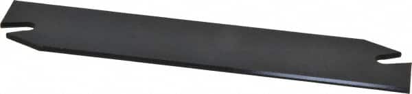 Hertel - 1-1/4" Blade Height, 3/32" Blade Width, 5.9" OAL, Right Hand Cut, Double End Indexable Cut-Off Blade - MGIH Blade - Americas Industrial Supply