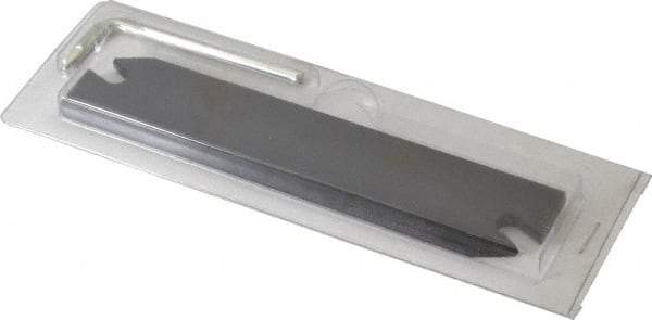 Hertel - 1-1/4" Blade Height, 0.203" Blade Width, 5.9" OAL, Right Hand Cut, Single End Indexable Cut-Off Blade - MGIH Blade - Americas Industrial Supply