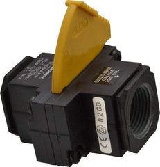 Norgren - 3/4" NPT Lockout Valve - 7.7 CV Rate, 231 CFM, 250 Max psi, Slide Actuator - Americas Industrial Supply