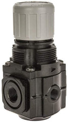 Norgren - 1/4" NPT Relief Valve - 1.6 CV Rate, 48 CFM, 150 Max psi, Knob Adjustment Actuator - Americas Industrial Supply