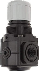 Norgren - 3/8" NPT Relief Valve - 1.6 CV Rate, 48 CFM, 150 Max psi, Knob Adjustment Actuator - Americas Industrial Supply