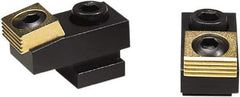 Mitee-Bite 1.94" OAL, 16mm T slot, 17,800 N Holding Force, Steel, T Slot Toe Clamp 0.62" Body Height, 0.38" Jaw Height, 1" Overall Height, 1.12" Wide - Americas Industrial Supply