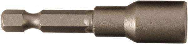 Wiha - 5.5mm Magnetic Nutsetter - 1/4" Hex Drive, 2-1/8" OAL - Americas Industrial Supply