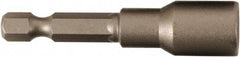 Wiha - 5.5mm Magnetic Nutsetter - 1/4" Hex Drive, 2-1/8" OAL - Americas Industrial Supply