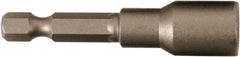 Wiha - 13mm Magnetic Nutsetter - 1/4" Hex Drive, 2-1/8" OAL - Americas Industrial Supply