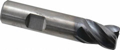 Kennametal - 5/8", 4 Flute, Solid Carbide, 0.06" Corner Radius End Mill - 3" OAL, 3/4" LOC - Americas Industrial Supply