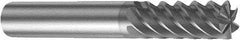 Sandvik Coromant - 8mm, 6 Flute, Solid Carbide, Corner Radius End Mill - 63mm OAL, 50° Helix, Right Hand Flute, 19mm LOC, Right Hand Cut - Americas Industrial Supply