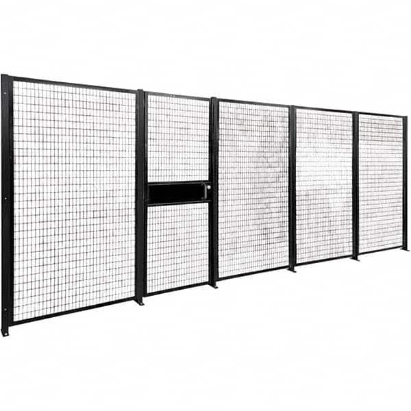 Folding Guard - Temporary Structure Partitions Type: Panel Height (Feet): 8 - Americas Industrial Supply