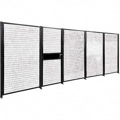 Folding Guard - Temporary Structure Partitions Type: Panel Height (Feet): 7 - Americas Industrial Supply