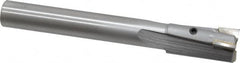 Made in USA - 13/16" Diam, 5/8" Shank, Diam, 3 Flutes, Straight Shank, Interchangeable Pilot Counterbore - Americas Industrial Supply