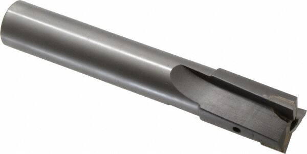 Made in USA - 1-3/16" Diam, 1" Shank, Diam, 3 Flutes, Straight Shank, Interchangeable Pilot Counterbore - Americas Industrial Supply