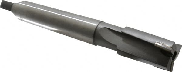 Made in USA - 7/8" Diam, 3 Flutes, Morse Taper Shank, Interchangeable Pilot Counterbore - Americas Industrial Supply