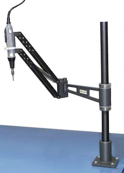 Qualtech - 0.45 to 3.15 kg Holding Capacity, 1 to 7 Lbs. Holding Capacity, Torque Neuralizing, Tool Positioner - 36 Inch Long, 24 Inch High, Post Mount - Americas Industrial Supply