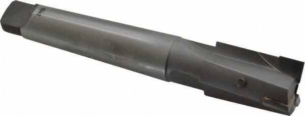 Made in USA - 1-3/16" Diam, 3 Flutes, Morse Taper Shank, Interchangeable Pilot Counterbore - Americas Industrial Supply