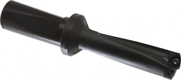 Kyocera - 2.81" Max Drill Depth, 3xD, 15/16" Diam, Indexable Insert Drill - 2 Inserts, 1" Shank Diam, Whistle Notch Shank - Americas Industrial Supply