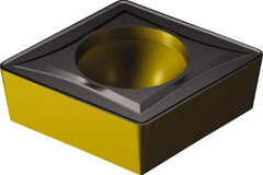 Sandvik Coromant - CCMT542 UR Grade 4335 Carbide Turning Insert - TiCN/AI2O3/TiN Finish, 80° Diamond, 5/8" Inscr Circle, 7/32" Thick, 1/32" Corner Radius - Americas Industrial Supply