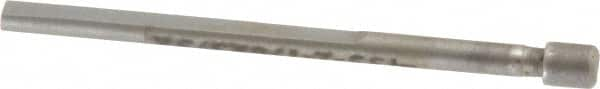 Made in USA - 1/8" Head Diam, 3/32" Shank Diam, Counterbore Pilot - Bright Finish, Carbon Steel - Americas Industrial Supply