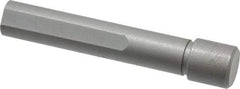 Made in USA - 7/16" Head Diam, 3/8" Shank Diam, Counterbore Pilot - Bright Finish, Carbon Steel - Americas Industrial Supply