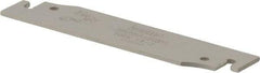 Iscar - 3/4" Blade Height, 1/16" Blade Width, 3.386" OAL, Neutral Cut, Single End Indexable Cut-Off Blade - TGFH Blade, Tang-Grip Series - Americas Industrial Supply