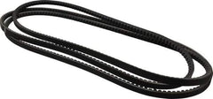 Browning - Section BX, 21/32" Wide, 161" Outside Length, Gripnotch V-Belt - Rubber Compound, Gripnotch, No. BX158 - Americas Industrial Supply