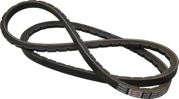 Browning - Section 5VX, 5/8" Wide, 66" Outside Length, Gripnotch V-Belt - Rubber Compound, 358 Gripnotch, No. 5VX660 - Americas Industrial Supply