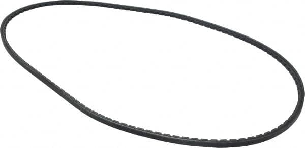 Browning - Section 3VX, 3/8" Wide, 53" Outside Length, Gripnotch V-Belt - Rubber Compound, 358 Gripnotch, No. 3VX530 - Americas Industrial Supply