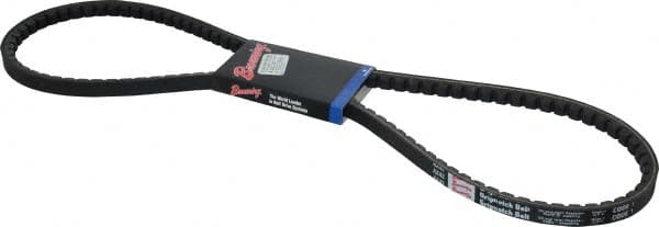 Browning - Section AX, 1/2" Wide, 44" Outside Length, Gripnotch V-Belt - Rubber Compound, Gripnotch, No. AX42 - Americas Industrial Supply