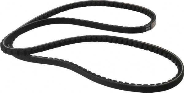 Browning - Section AX, 1/2" Wide, 58" Outside Length, Gripnotch V-Belt - Rubber Compound, Gripnotch, No. AX56 - Americas Industrial Supply