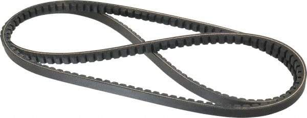 Browning - Section AX, 1/2" Wide, 68" Outside Length, Gripnotch V-Belt - Rubber Compound, Gripnotch, No. AX66 - Americas Industrial Supply