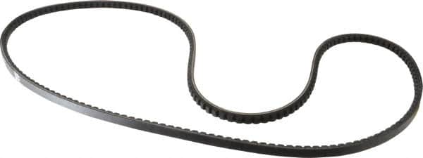 Browning - Section AX, 1/2" Wide, 70" Outside Length, Gripnotch V-Belt - Rubber Compound, Gripnotch, No. AX68 - Americas Industrial Supply