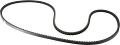 Browning - Section AX, 1/2" Wide, 70" Outside Length, Gripnotch V-Belt - Rubber Compound, Gripnotch, No. AX68 - Americas Industrial Supply