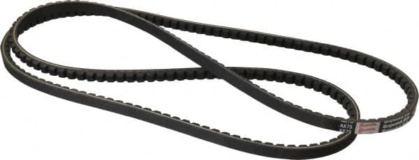 Browning - Section AX, 1/2" Wide, 77" Outside Length, Gripnotch V-Belt - Rubber Compound, Gripnotch, No. AX75 - Americas Industrial Supply