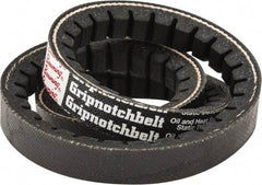 Browning - Section AX, 1/2" Wide, 24" Outside Length, Gripnotch V-Belt - Rubber Compound, Gripnotch, No. AX22 - Americas Industrial Supply