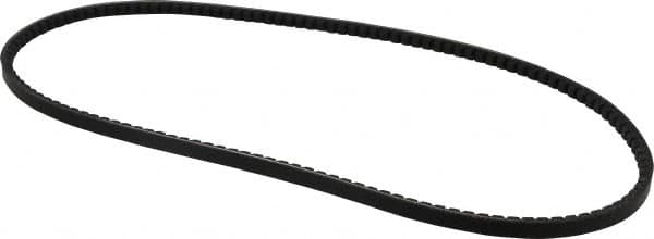 Browning - Section AX, 1/2" Wide, 49" Outside Length, Gripnotch V-Belt - Rubber Compound, Gripnotch, No. AX47 - Americas Industrial Supply