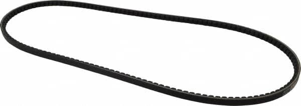 Browning - Section AX, 1/2" Wide, 52" Outside Length, Gripnotch V-Belt - Rubber Compound, Gripnotch, No. AX50 - Americas Industrial Supply